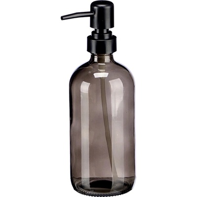 Arte Regal Dávkovač na jar/mýdlo/šampón/kondicionér - 0,5l, černé sklo