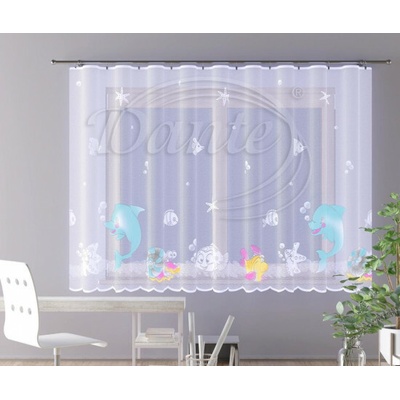 Dětská záclona MOŘSKÝ SVĚT - 150 cm