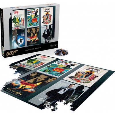 Winning Moves James Bond 007 Actor debut 1000 dielov