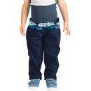 Unuo Batolecí softshellové kalhoty Basic s fleecem kobaltové Bagry