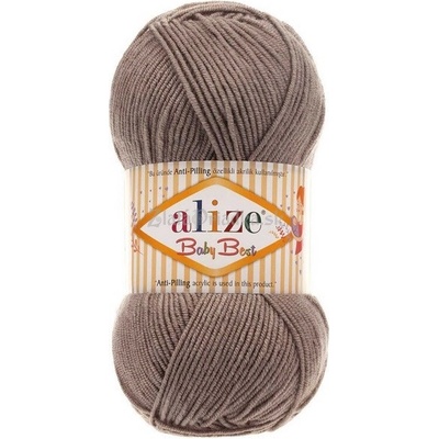 Alize Baby Best 100g - 534 hnedá