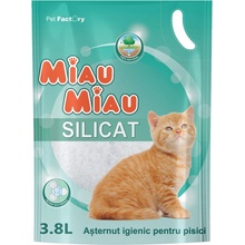 Miau Miau Premium podestýlka silikátová 3,8 l
