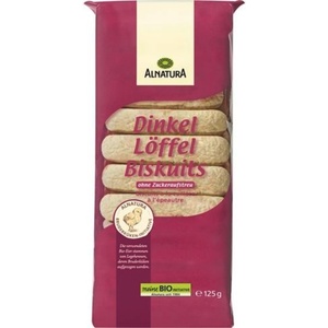 Alnatura Био бисквити от спелта - 125 г