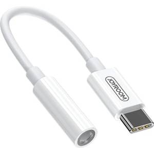 JOYROOM аудио адаптер кабел 3, 5 мм гнездо за жак - Type-C WHITE SH-C1_W (SH-C1_W)