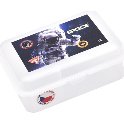 Oxybag SPACE Desiatová krabička transparentná