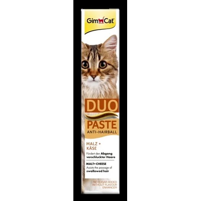 GimCat Gimborn Anti Hairball Duo Paste Cheese малцова паста със сирене 50gr