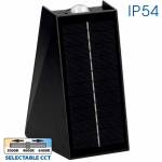 VIVALUX Соларен LED аплик POLUX SOLAR LED ∙ 4W ∙ CCT 3000K-4000K-6400K ∙ IP54 | Фасадно осветление Vivalux (VIV004789)