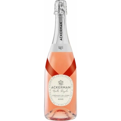 Crémant de Loire Bullie Royale Rosé Brut Cremant 12% 0,75 l (holá láhev)