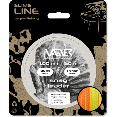 VAGNER Snag Leader Orange-Yellow (50m)