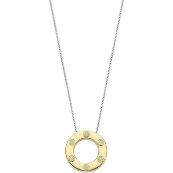 Ti Sento Сребърно дамско колие Ti Sento 34117ZY (34117ZY)