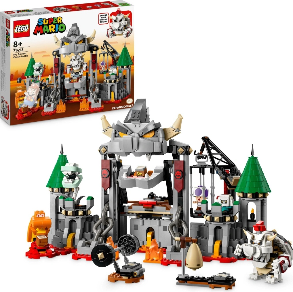 LEGO® Super Mario™ 71423 Bitka v Dry Bowserovom hrade od 97,54