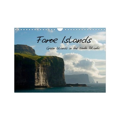 Faroe Islands / UK-Version Wall DIN A4 landscape, CALVENDO 12 Month Wall 2026