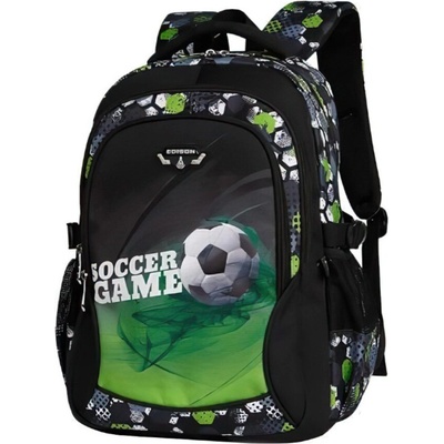bHome Školní batoh Fotbal zelený