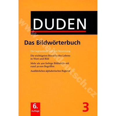 Duden in 12 Bänden - Das Bildwörterbuch Bd. 03, 6. vydání 2005