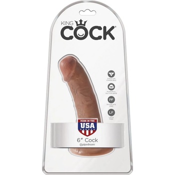 Pipedream King Cock 6" Vibrating Stiffy