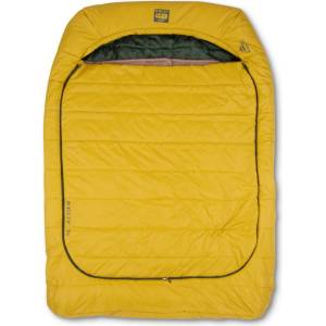 Kelty Синтетичен спален чувал Kelty Tru. Comfort Doublewide Synthetic sleeping bag - Olive Oil - размер 211 cm (514-1400-0111) Спален чувал