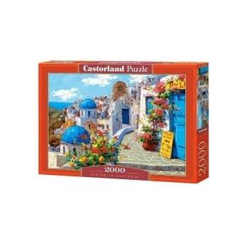 Castorland Puzzle 2000 pcs. Spring in Santorini