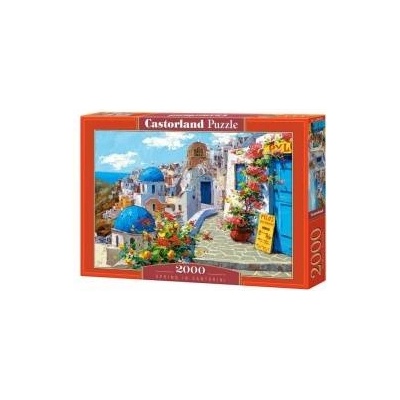 Castorland Puzzle 2000 pcs. Spring in Santorini