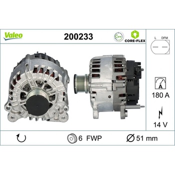 Generátor VALEO 200233