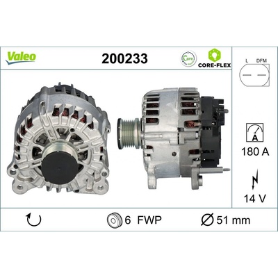 Generátor VALEO 200233