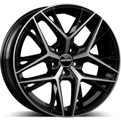 GMP LUNICA 9X19 5X114.3 ET35 black polished