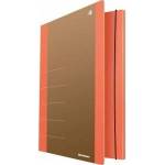 DONAU Briefcase with elastic band A4 orange DONAU