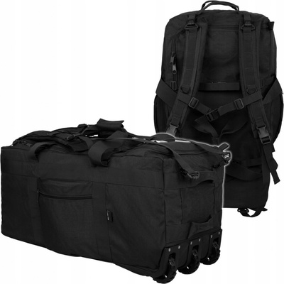 Mil-Tec na kolečkách černá 118 l