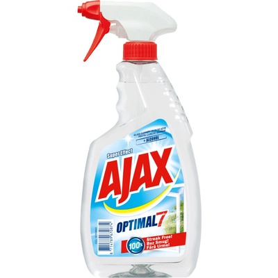 Ajax Optimal 7 Super Effect čistič oken s alkoholem rozprašovač 500 ml