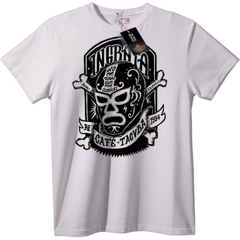 NOONEBRAND Тениска Борцова маска - L, Black