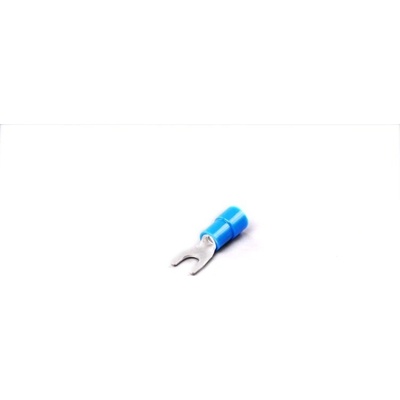 konektor vidlice izolovaná modrá 4,3mm