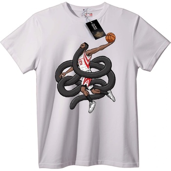 NOONEBRAND Тениска Пипалца баскетболист - L, White
