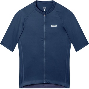 Pedaled Мъжка фланелка с къс ръкав за колоездене Pedaled Element Mesh Jersey Cycling jersey - Navy (056-4241-0211)