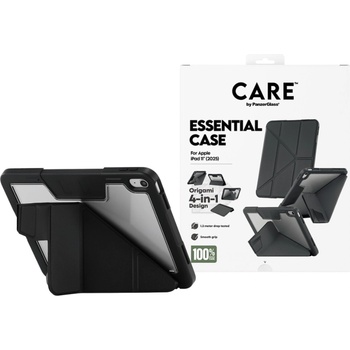 Panzer Гръб CARE by PanzerGlass за Ipad 11 (2025), Y Fold, Черен