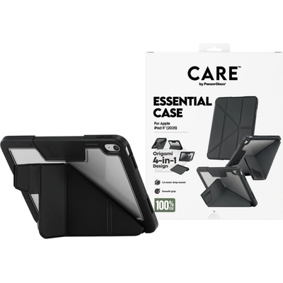 Panzer Гръб CARE by PanzerGlass за Ipad 11 (2025), Y Fold, Черен