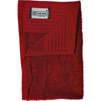 The One Towelling T1 30 Burgundy 30 x 50 cm