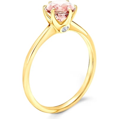 SAVICKI Годежен пръстен The Journey: злато, морганит