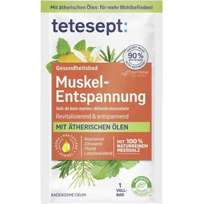 tetesept Soľ do kúpeľa svalová relaxácia 80 g