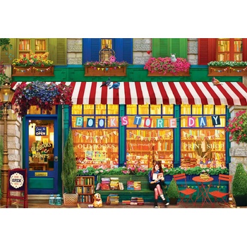 EUROGRAPHICS - Puzzle The Old Bookstore - 2 000 piese