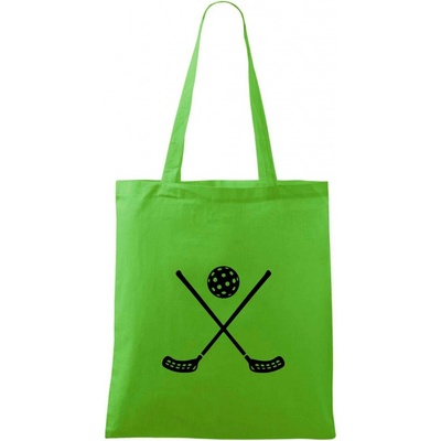 Taška malá 42x38 cm, Florbalové hokejky, Apple Green – Hledejceny.cz