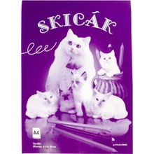 Skicák A4 20 listov