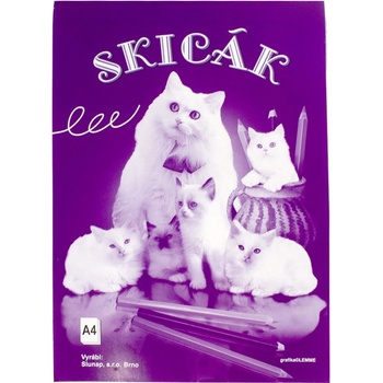 Skicák A4 20 listov