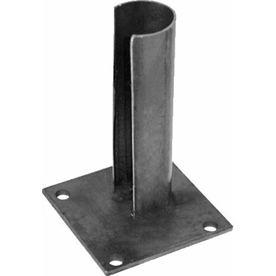 Základová patka na kulatý sloupek, průměr 48 mm, antracitově šedá
