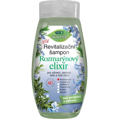 Bione Cosmetics Regeneračný šampón Rozmarínový elixír 260 ml
