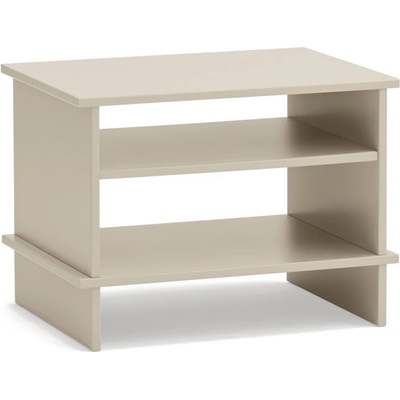 Teulat Кремаво нощно шкафче с рафтове Inari - Teulat (18771_TE)