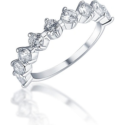 JVD dámský stříbrný prsten se zirkony SVLR0426XH2BI53