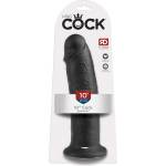 King Cock - дилдо с вендуза - 25см - черен