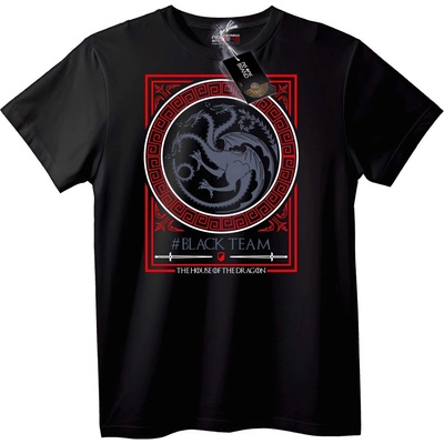 NOONEBRAND Тениска Черен отбор Дракон - XL, Black
