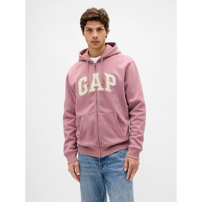 GAP mikina na zips ružová