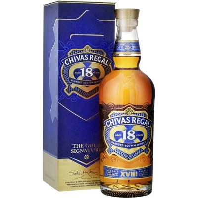 Chivas Regal 18y Gold Signature 40% 0,7 l (karton)