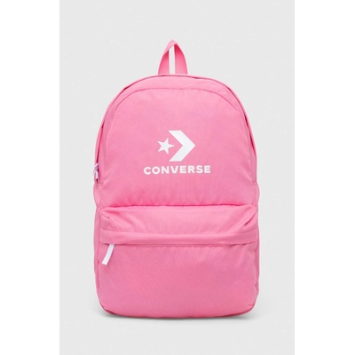 Converse Раница Converse в розово голям размер с принт (10025485.A06)